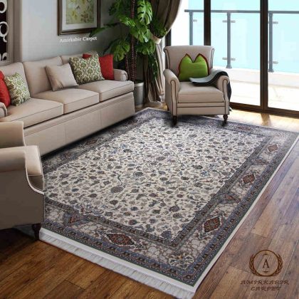 فرش 1000 شانه طرح افشان سلطنتی