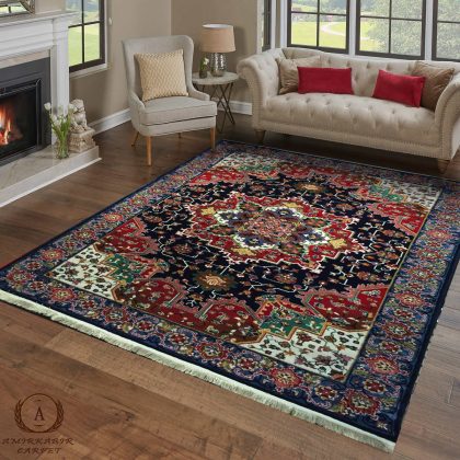 فرش گبه عشایری کد 3-396-22