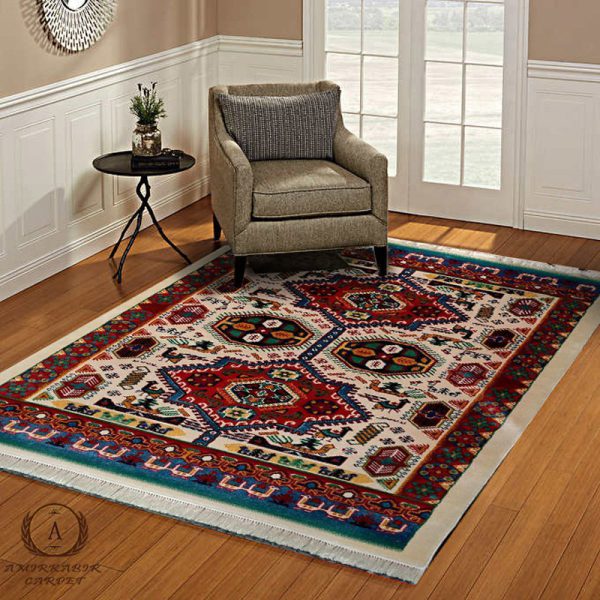 فرش گبه عشایری کد 3-396-21