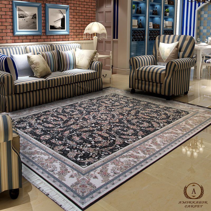 فرش ۱۲۰۰ شانه طرح گل افشان