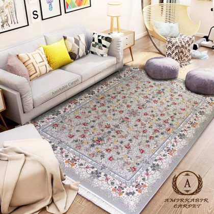 فرش ۷۰۰ شانه طرح گل پری