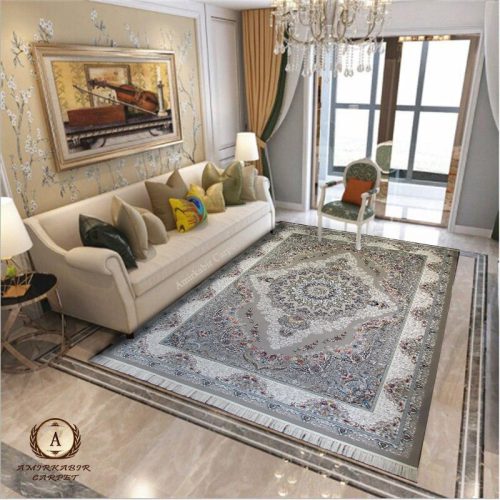 فرش ۷۰۰ شانه فیلی طرح شمسه