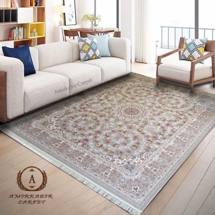 فرش ماشینی ۱۲۰۰ شانه طرح مریم