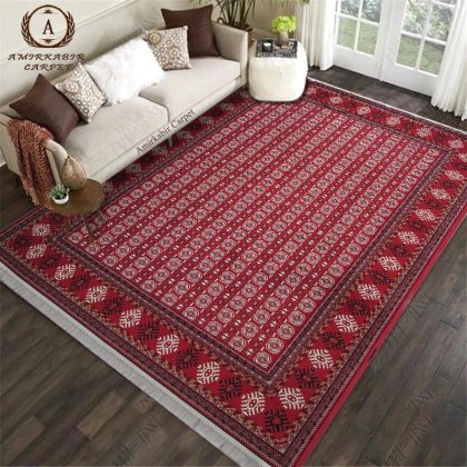 فرش 1200 شانه طرح ترکمن-فرش-کاشان