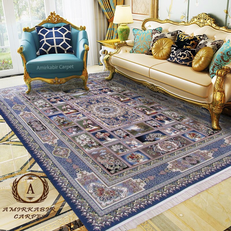 فرش چهار فصل کاشان