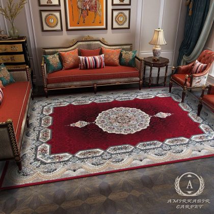 فرش هالیدی لاکی ۱۲۰۰ شانه کاشان