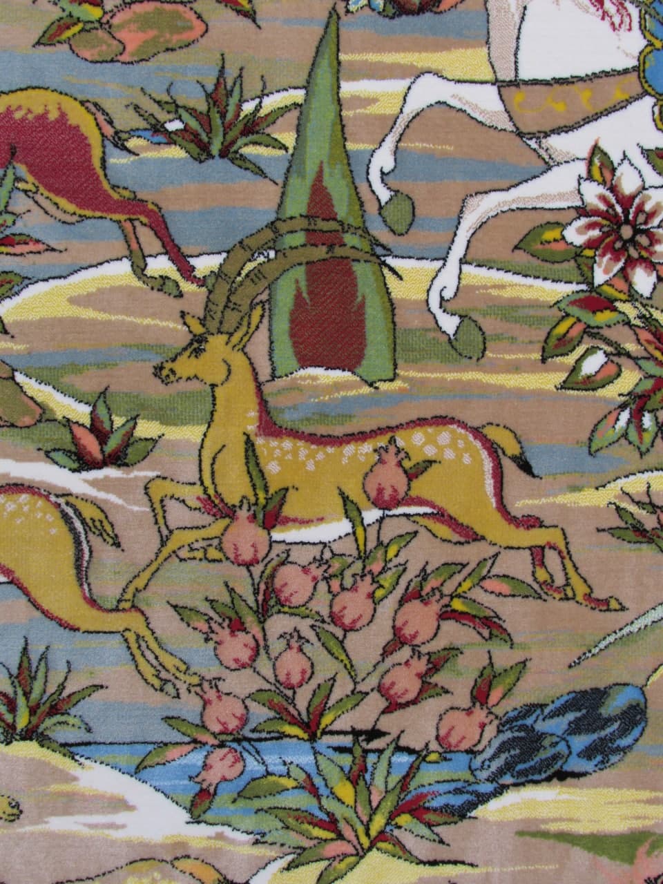 فرش 1200 شانه طرح شکارگاه 6