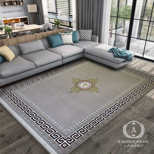 فرش ۷۰۰ شانه طرح ورساچه فیلی