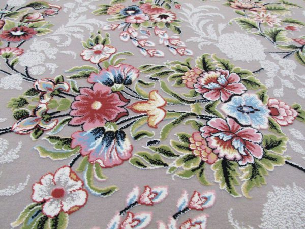 فرش 1200 شانه طرح باغ گل