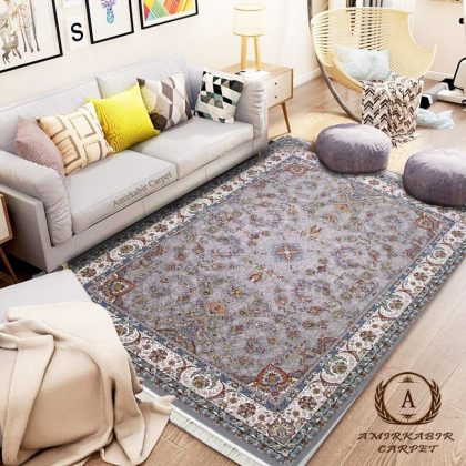 فرش 1000 شانه طرح افشان اصفهان فیلی