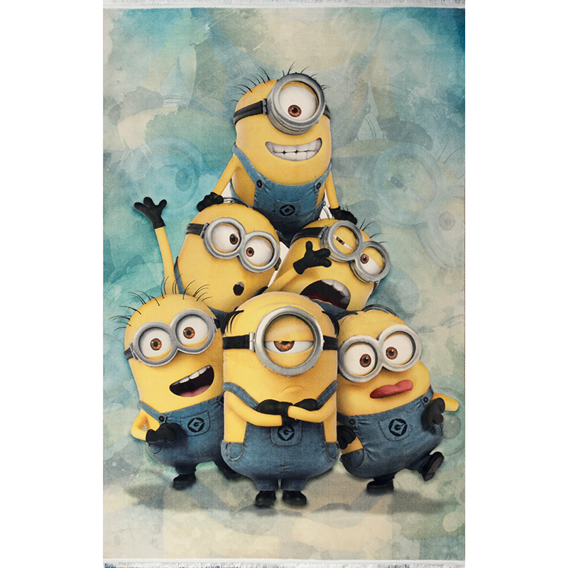 فرش کودک طرح مینیون