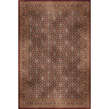 فرش طرح وینتیج(کهنه نما) زمینه قهوه ای  کد 100652