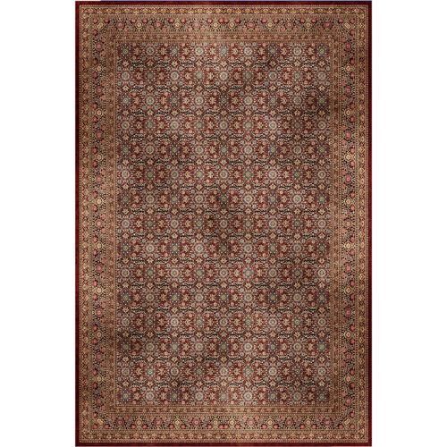فرش طرح وینتیج(کهنه نما) زمینه قهوه ای  کد 100652