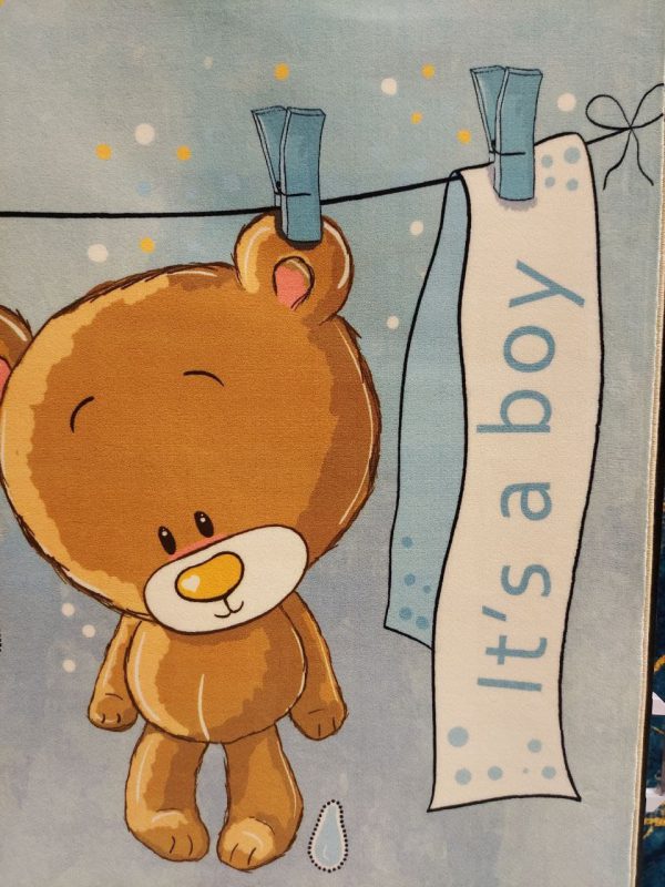 فرش کودک طرح تدی