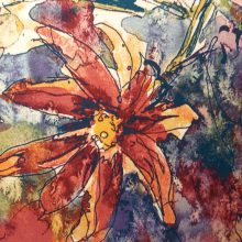 فرش طرح بابونه