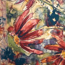 فرش طرح بابونه