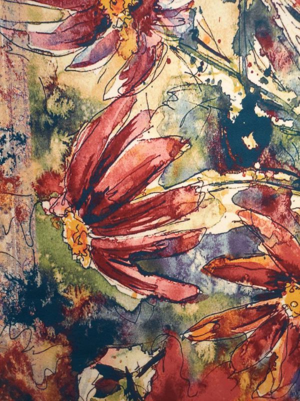 فرش طرح بابونه