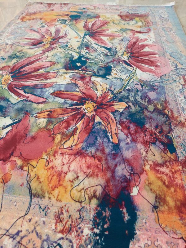 فرش ابرنگی کاشان