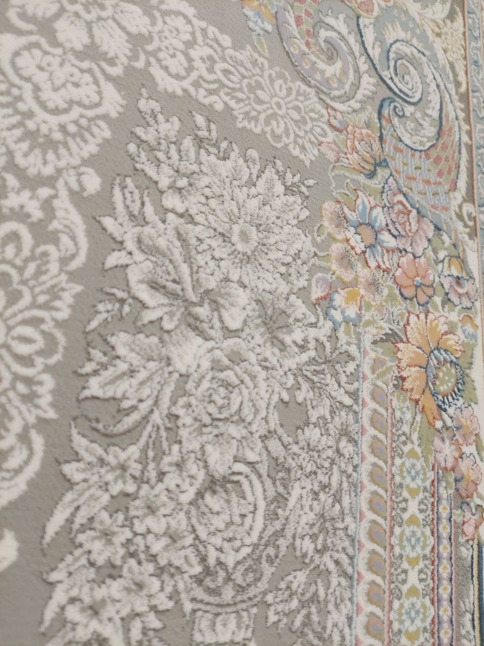 فرش ماشینی کاشان طرح میکایییل