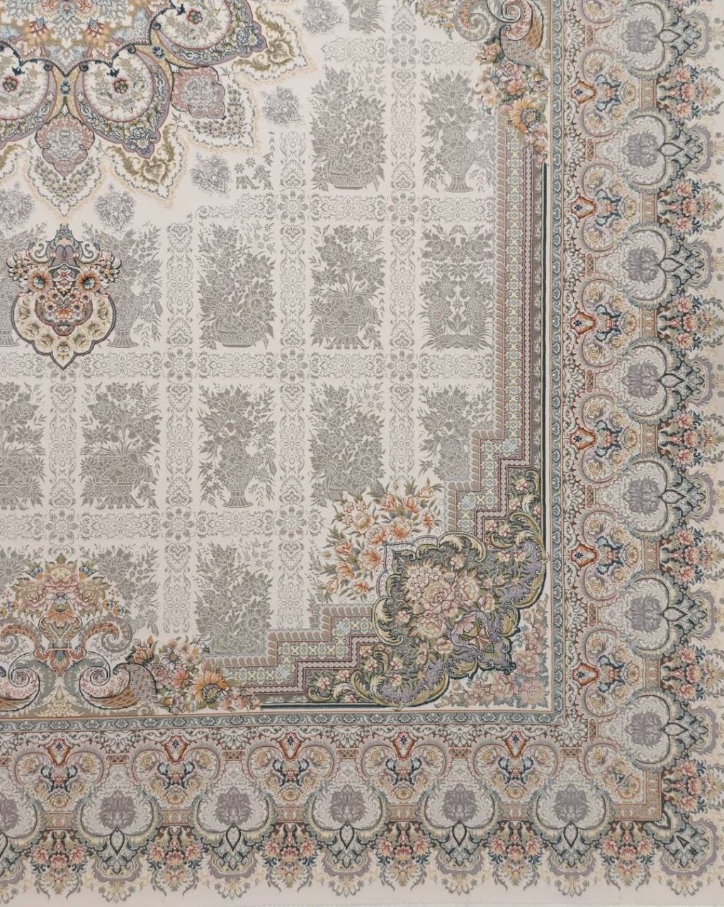 فرش ۱۲۰۰ شانه طرح میکائیل کرم