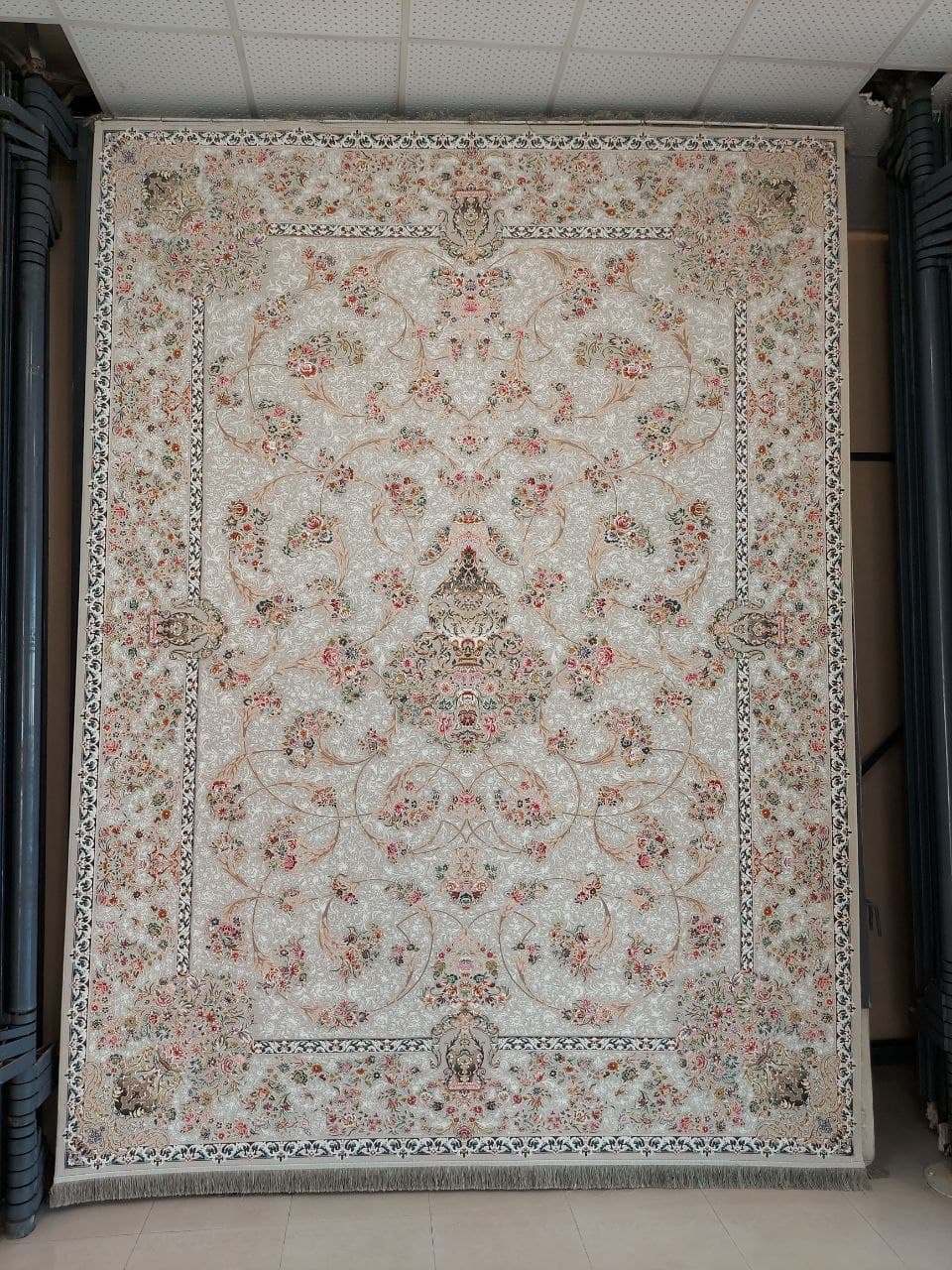 فرش 1200 شانه روژین نقره ای