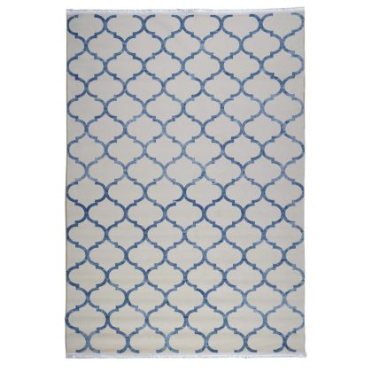 فرش مراکشی کد 100450 کرم