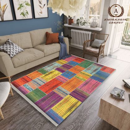 فرش چهل تکه کد 100504 تمام رنگ 700 شانه