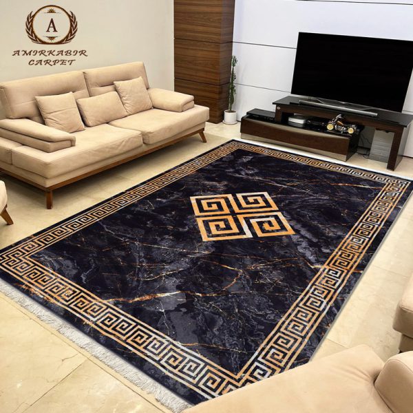 فرش مدرن طرح 300108 تمام رنگ 700 شانه