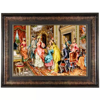 تابلو فرش طرح وداع آخر کد 27