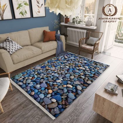 فرش فانتزی طرح سنگ کد 100453