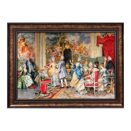 تابلو فرش طرح تالار