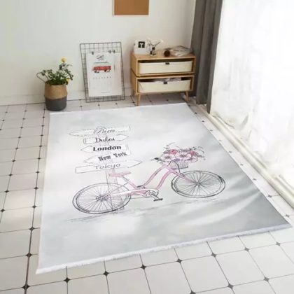 فرش فانتزی طرح 101479 تمام رنگ 700 شانه