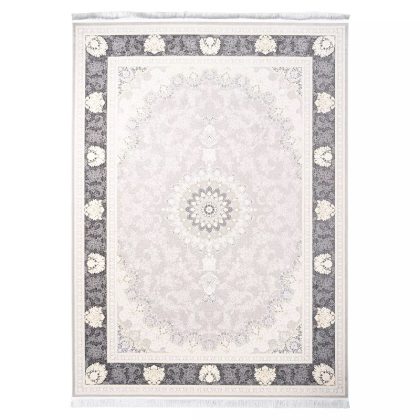 فرش طرح آنکارا دودی 1500 شانه گل برجسته