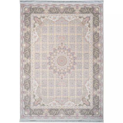 فرش طرح ایزدمهر صدفی 1500 شانه گل برجسته