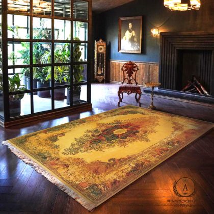 فرش طرج دستباف کد 80900 کلاریس محتشم