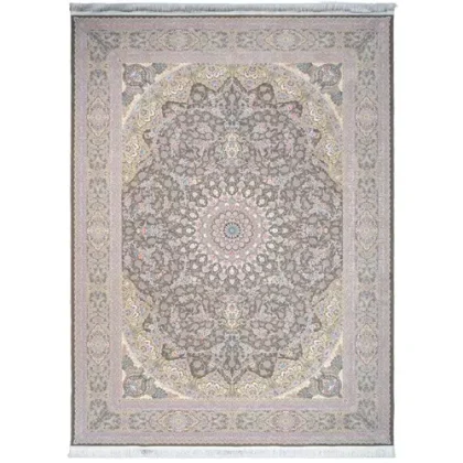 فرش طرح نسیم متالیک 1500 شانه گل برجسته