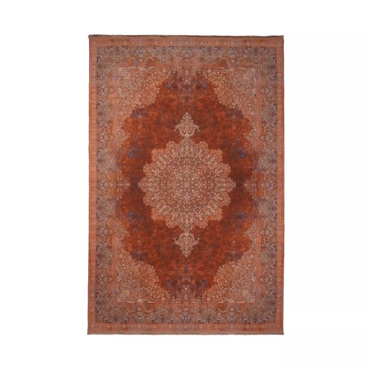 فرش وینا طرح 401408 آجری 1200 شانه