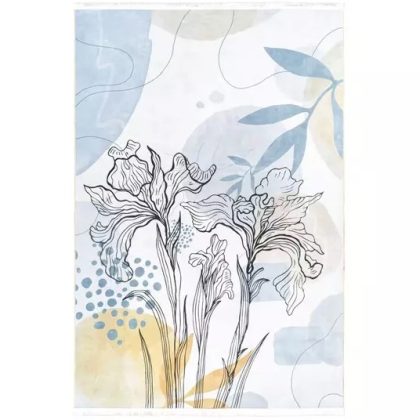 فرش مدرن طرح 102407 تمام رنگ 700 شانه