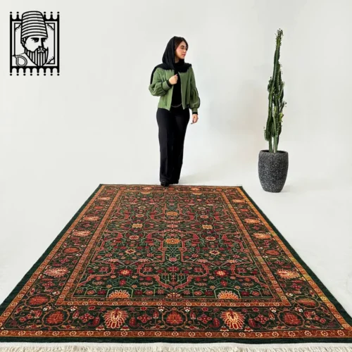 فرش طرح یاقوت کد Q 02503 کلکسیون تینتا