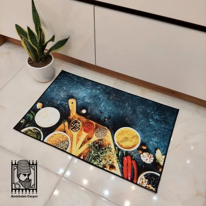 پادری چاپی - نمدی طرح ادویه کد 501