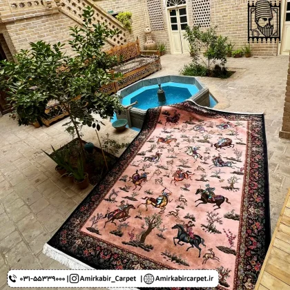 فرش شکارگاه