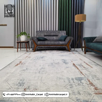 فرش 1200 شانه وینتیج کد 22 ایده ال
