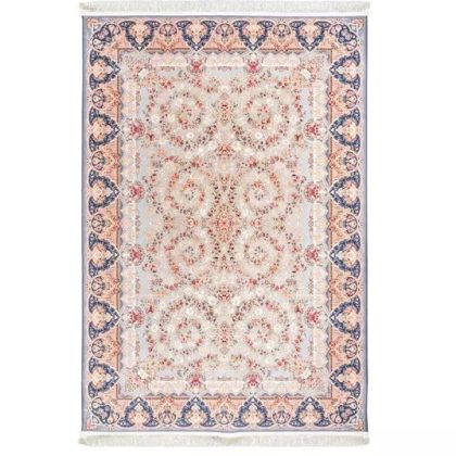 فرش اصیل طرح 100952 آبی