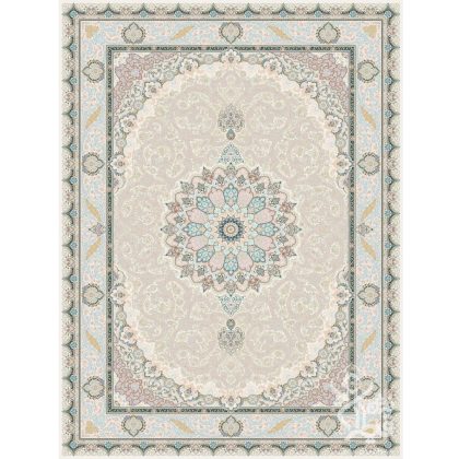 فرش طرح آزیتا کرم 1500 شانه قیطران