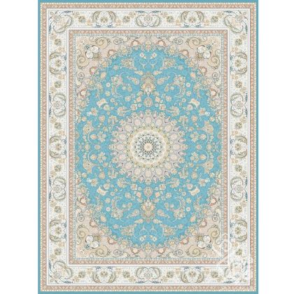 فرش طرح بهناز آبی 1500 شانه قیطران