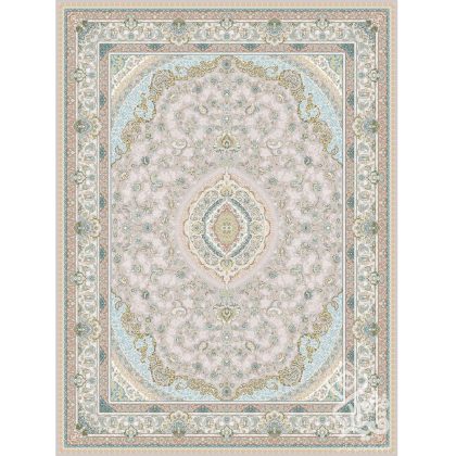 فرش طرح سروناز نسکافه ای 1500 شانه قیطران