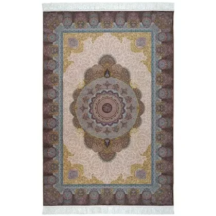 فرش اصیل طرح 100928 کرم 1200 شانه