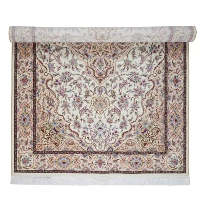 فرش اصیل طرح 100935 کرم 1200 شانه1