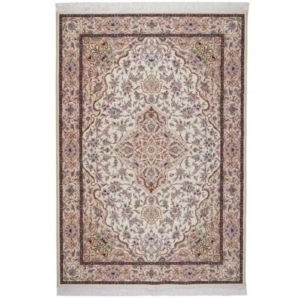 فرش اصیل طرح 100935 کرم 1200 شانه