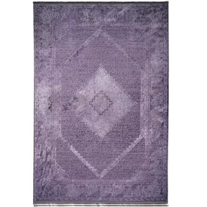 فرش نوستالوژیا طرح 300613 خاکستری 1200 شانه